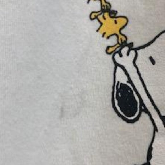 Peanuts Snoopy Cozy Fleece Christmas Tree White Sweatshirt. - Picture 15 of 16